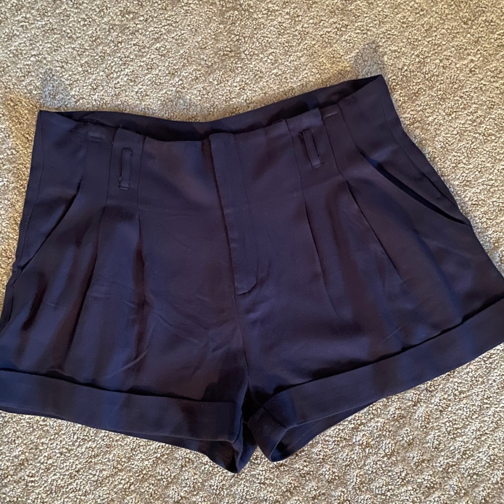 Navy blue Bar lll shorts